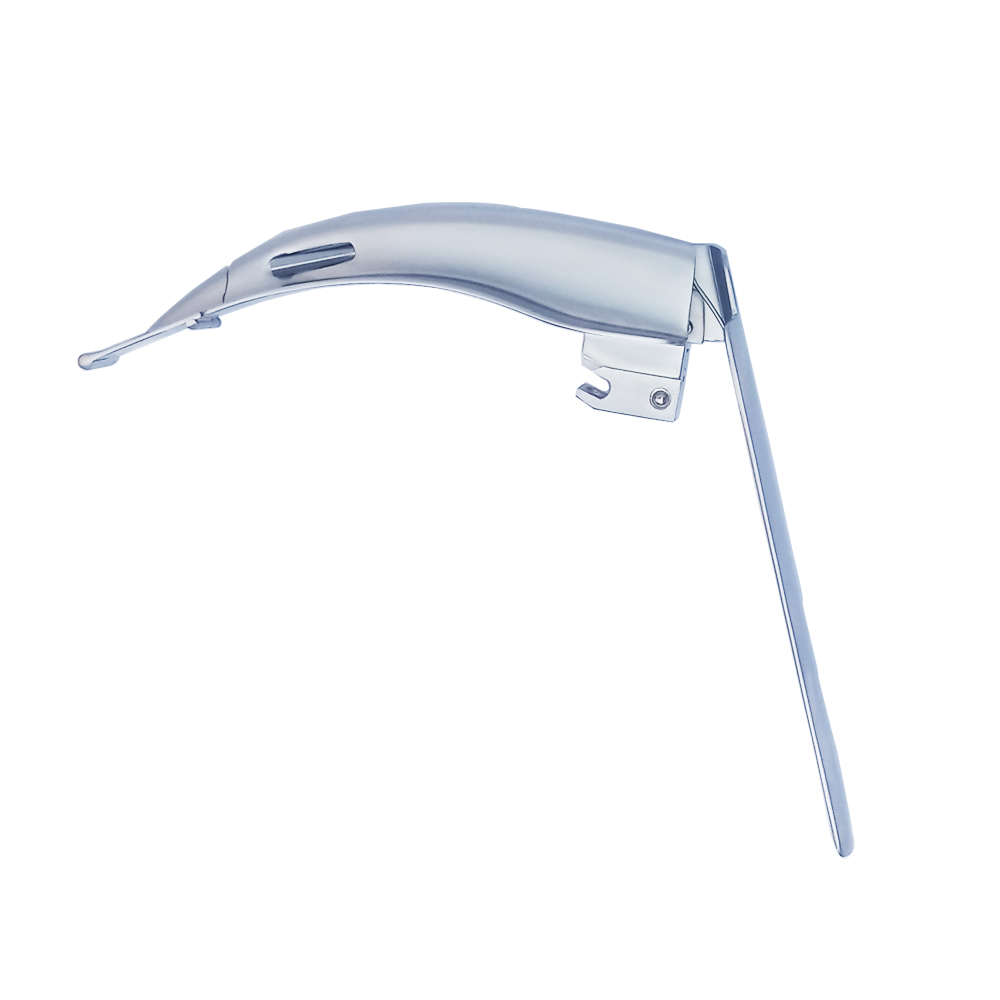 Flexible Tip Fiber Optic (F.O.) Laryngoscope Blade Fiber Optic Light