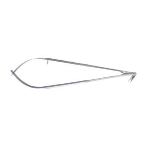 Coronary scissors; flat handle