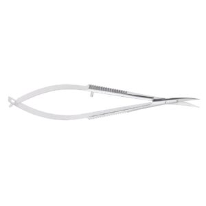 Micro scissors; flat handle