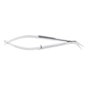 Micro scissors; flat handle