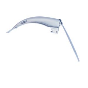 Flexible Tip Fiber Optic (F.O.) Laryngoscope Blade Fiber Optic Light