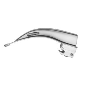 Macintosh Fiber Optic (F.O) Laryngoscope Blade Interchangeable Light Conductor