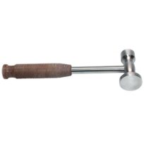 Mallet with plastic handle