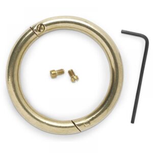 Bull Nose Ring Brass
