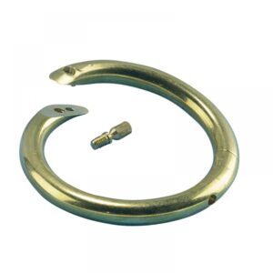 Bull Nose Ring Brass