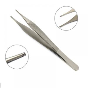 Kocher Tissue Tweezers With Teeth (1X2)